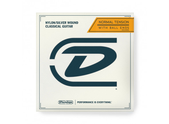 Dunlop NORMAL TENSION BALL END CLASSICAL GUITAR STRINGS DCV100NB Dunlop NORMAL TENSION BALL END CLASSICAL GUITAR STRINGS DCV100NB